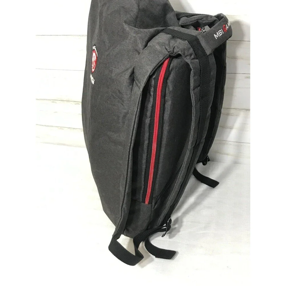 NEW! MSI Gaming G SERIES LARGE Backpack Laptop Computer Bag Travel Carry On